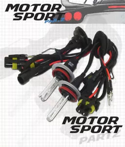 55W 1 Pair H11 Xenon 3000K Low Beam HID Conversion Kit 2Pcs Light Bulbs Only - Foto 1 di 3