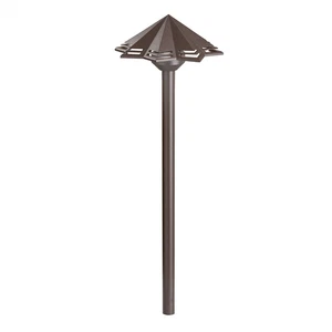 Kichler 16123AZT27 -Perforated LED Path Light - Architectural Bronze - 2700K - Picture 1 of 1