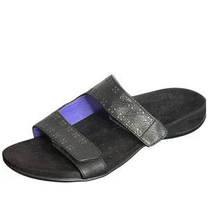 Vionic Nakia Sandals Adjustable Strap Comfort Orthopedic Black Womens Size 8 - Picture 1 of 10