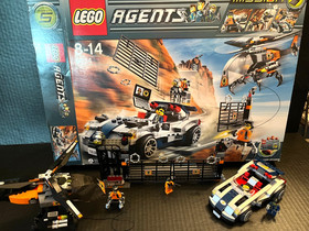 LEGO Agents: Turbocar Chase (8634) no instructions with Box