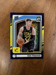 2024-25 Panini Donruss Optic Kyle Filipowski Rated Rookie Purple #300 Utah Jazz - Picture 1 of 2