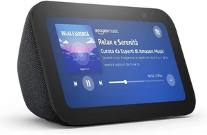 Echo Show 5 (3 GENERAZIONE) ALEXA TOUCH CONTROLLO CASA SMART NERO NUOVO 5 - Foto 1 di 6