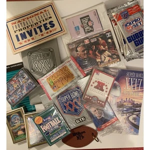 Super Bowl XXV/XXVII/XXVI Souvenirs LOT of 15 items  - Picture 1 of 12