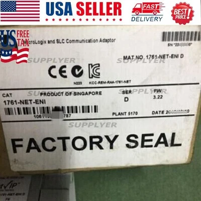 1761-NET-ENI MICROLOGIX AND SLC COMMUNICATION NEW FedEx or DHL - Image 1 of 4