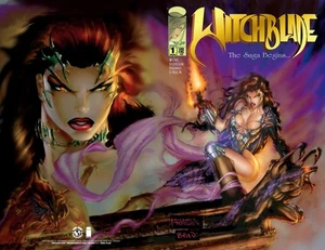 Witchblade #1 SDCC 2025 Gold Foil Logo Variant Top Cow Image Michael Turner cvr - Bild 1 von 1