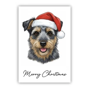 Australian Terrier Christmas Dog Lovers Card From the Dog to Owner - Picture 1 of 7