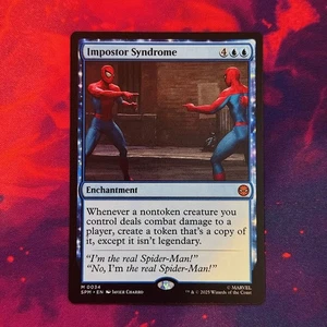 Impostor Syndrome MTG 0034 Marvel's Spider-Man Spiderman Enchantment Copy Token - Bild 1 von 5