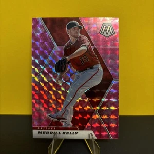 2021 Panini Mosaic - Merrill Kelly #24 Pink Camo Mosaic Prizm - Picture 1 of 2