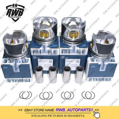 Комплект из 4 поршней STD для Mercedes-Benz W205 C220 W204 CDI Sprinter Vito OM651 2,1 л - Изображение 1 из 4