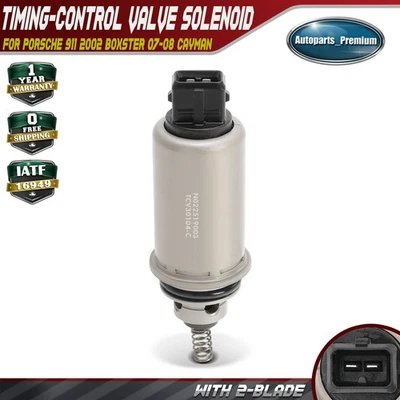 Variable Valve Timing (VVT) Solenoid for Porsche 911 2002-2011 Boxster Cayman - Image 1 of 4