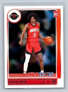 Jalen Green 2021-22 Hoops #218 Rookie Houston Rockets - Bild 1 von 2