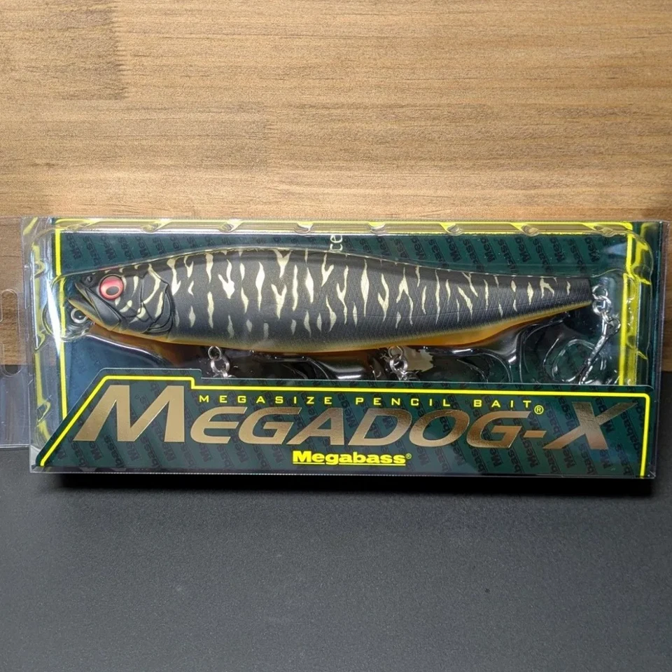 Señuelo Megabass Megadog-X SP-C BLACK TIGGER Edición Limitada Topwater Nuevo Foto 1 de 1