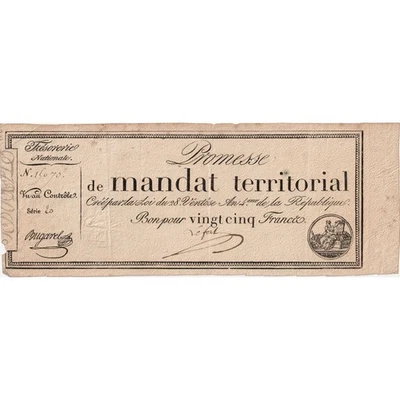 [#1294769] France, 25 Francs, 1796-03-18, EF - Image 1 of 2