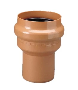 KG-Anschluss-Stck KGUS DN 200 inkl.Ringe v. Kst.Rohr auf Steinzeug-Spitzende - Bild 1 von 1