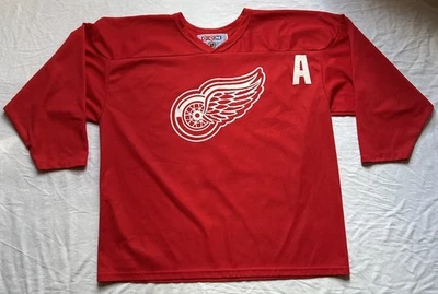 Camiseta deportiva de práctica para hombre Brendan Shanahan Detroit Red Wings NHL CCM talla XL #14 Foto 1 de 4