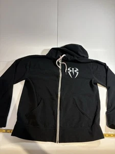 Roman Reigns "One Versus All" Unisex Authentic Full-Zip Hoodie Sweatshirt Size L - Picture 1 of 7