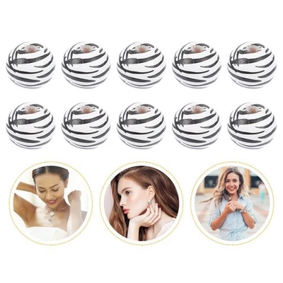 20 Stück lose Holzperlen zum Basteln von Holzperlen, DIY-Schmuckzubehör - Bild 1 von 4