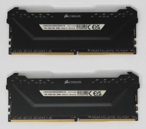 Corsair Vengeance RGB PRO 32 GB (2x16 GB) CMW32GX4M2Z3600C18 DDR4-3600 (#30831) - Imagen 1 de 2