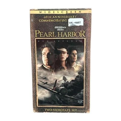 Pearl Harbor Movie VHS 2001 2-Tape Set 60th Anniversary Commemorative New Sealed - Image 1 of 4