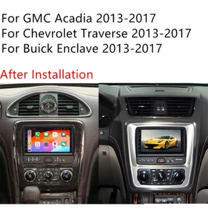 7''  4+32GB Navigation For GMC Acadia Chevrolet Traverse Buick Enclave 2013-2017 - Picture 1 of 23