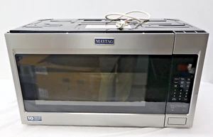 Maytag MMV1175JZ - 1.7 Cu. Ft. Over-the-Range Microwave - Stainless Steel - Picture 1 of 15