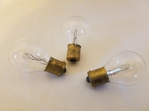 Lot of 3 General Electric GE 311 GE311 Miniature Automotive Lamps Light Bulbs - Picture 1 of 1