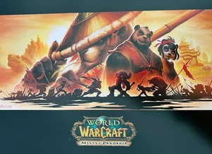World of Warcraft Posters (WOW: Mists of Pandaria & Panda Warrior)12"x16" - Picture 1 of 2