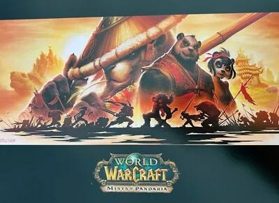 World of Warcraft Posters (WOW: Mists of Pandaria & Panda Warrior)12"x16" - Image 1 of 2