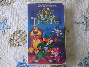 The Great Mouse Detective (VHS, 1992) DISNEY BLACK DIAMOND CLASSIC HTF RARE - Picture 1 of 3