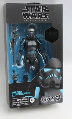 Figura de acción Star Wars The Black Series Shadow Stormtrooper Gaming Greats  Foto 1 de 2
