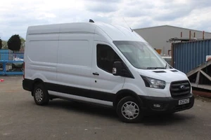 FORD TRANSIT LWB HIGH TOP ECOBLUE WHITE VAN 2022 - Picture 1 of 24