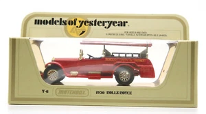 Matchbox Models of Yesteryear - Y6 - 1920 Rolls Royce Fire Engine - Boxed - Picture 1 of 17