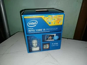 Intel Core i5-4590 3.3GHz Quad-Core (BX80646I54590) Processor LGA 1150 in box - Picture 1 of 1