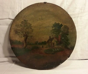 Piatto dipinto fine 800 in cartone, 33cm - Foto 1 di 12