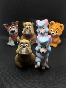 Vintage 1988 Disney Oliver & Company Soft Vinyl Figures U-Pick! - Picture 1 of 19