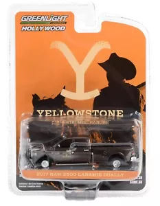 1:64 Greenlight *HOLLYWOOD 38* YELLOWSTONE John Dutton's 2017 Ram 3500 Dually - Picture 1 of 1