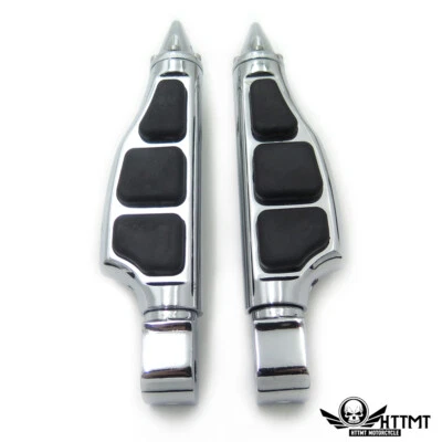 Stiletto spike Footpeg traseiro para Yamaha Road Star Warrior 2002-2009 dianteiro - Imagem 1 de 4
