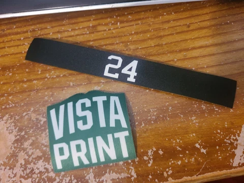 2021-22 Boston 24 Memorial Stripe Vista Print Patch Lot for Jersey Cover