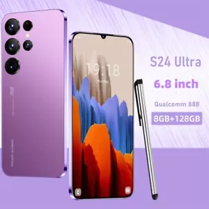 6.8 Inch Unlocked S24 Ultra Android 8.1 Smartphone 3G 4G Dual Sim Phone Mobile - Foto 1 di 12