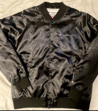 SUPREME NYC x Champion Satin Baseball Jacket Size XL 