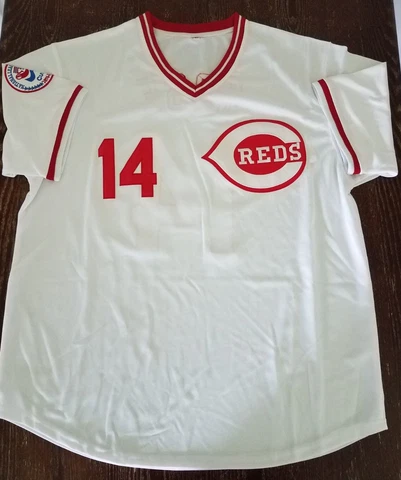 Pete Rose # 14 Cincinnati Reds MLB Jersey - Size  XL Cover