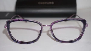 Chopard New Eyeglasses Purple VCH256M 04GA 53 16 135 - Picture 1 of 9