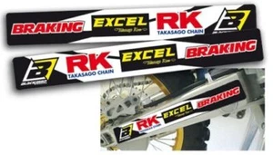 Pegatina oscilante MX Enduro patrocinador universal 38x5 cm - Imagen 1 de 1