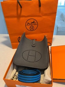 HERMES Authentic Evelyne TPM 16 Mini adroise - Picture 1 of 7