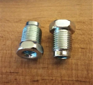 2PC Set Male Tube Nut Bubble Flare Edelmann 276110 M10 x 1.0 for 3/16" Tube - Bild 1 von 6