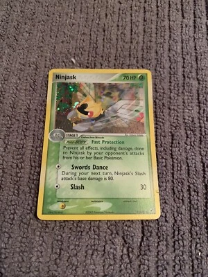 Gem Mint EX Deoxys - Ninjask (Holo) 13/107 PSA 10 - Holo Rare Low Pop Pokemon - Image 1 of 2