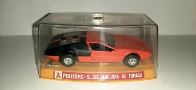 MANGUSTA DE TOMASO S576 POLITOYS SCALA 1/25 OBSOLETO - Immagine 1 di 4