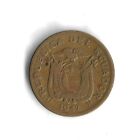 1942 Ekwador 20 Centavos World Coin - Mintage 5 000 000 - KM # 77,1a