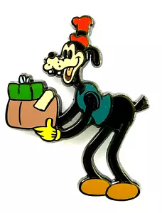 Prendedor de intercambio Disney Catalog Store GOOFY (DIPPY DOG) SOSTENIENDO REGALO/REGALO DISNEY - Imagen 1 de 2