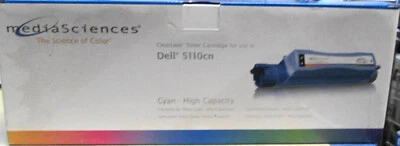 Cartucho de tóner cian de alta capacidad Media Sciences MS511C-HC para Dell 5110CN Foto 1 de 3